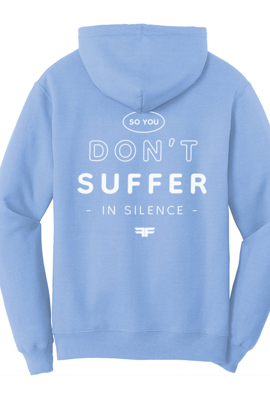 Heal Out Loud Light Blue Hoodie