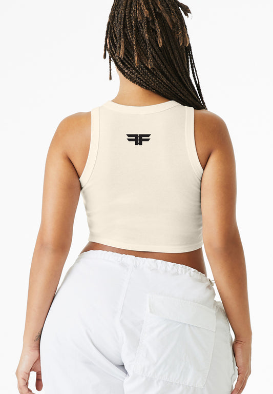 Surv;ve Ribbed Crop Tank