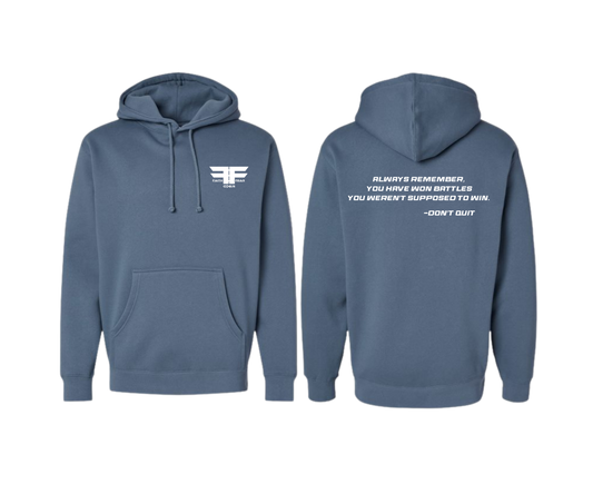 Mental Health Hoodie Storm Blue