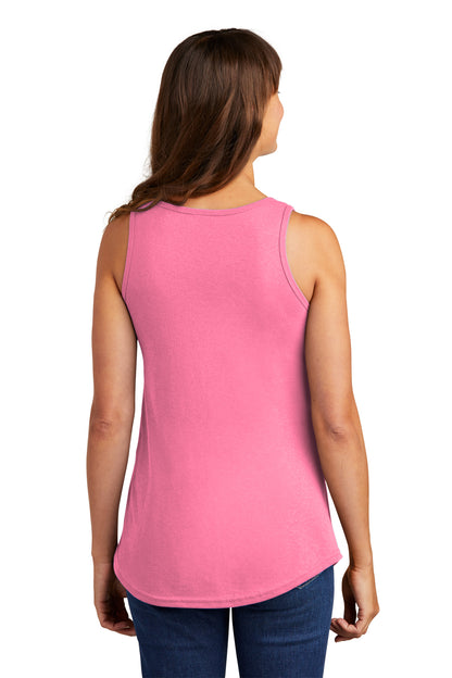 FOF Circle Logo Neon Pink Tank
