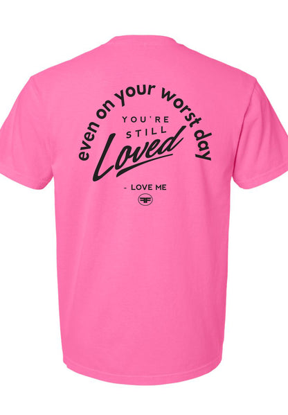 Forgiven Neon Pink Tee