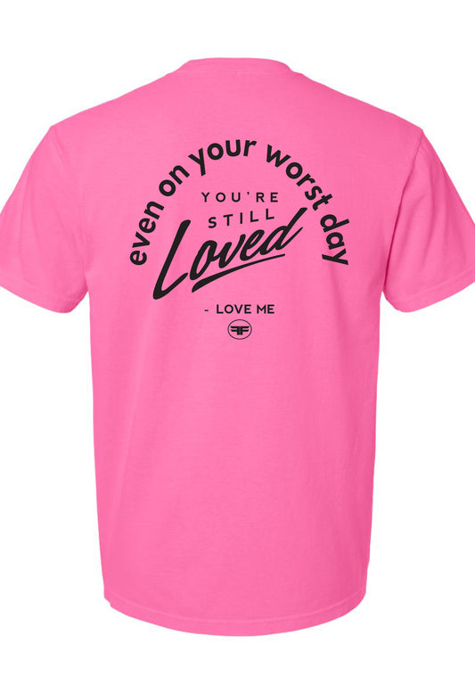 Forgiven Neon Pink Tee