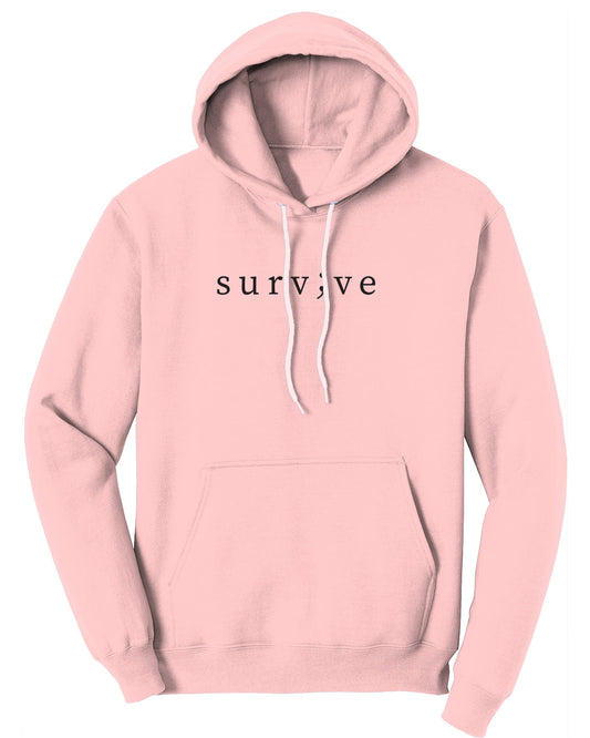 Surv;ve Blush Hoodie
