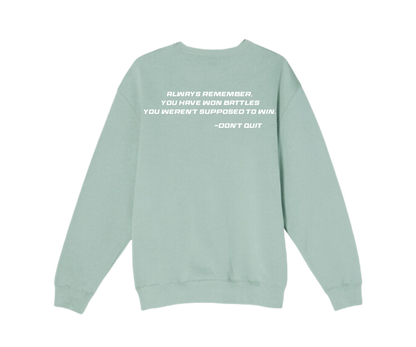 Mental Health Sage Crew Sweatshirt